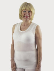 Sleeveless Spencer Vest, Natural