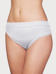 Bikini Brief, White (2 Pack)